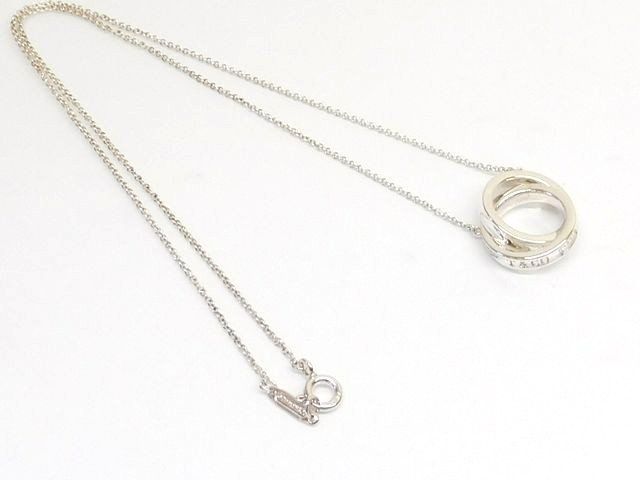 新品同様品 ティファニー □ インターロッキング サークル ネックレス