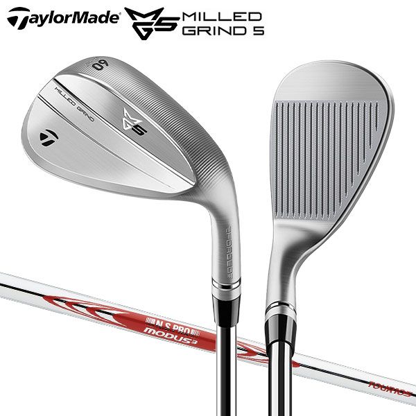 テーラーメイド MILLED GRIND5 ウェッジ N.S.PRO MODUS3 TOUR 105 スチールシャフト
