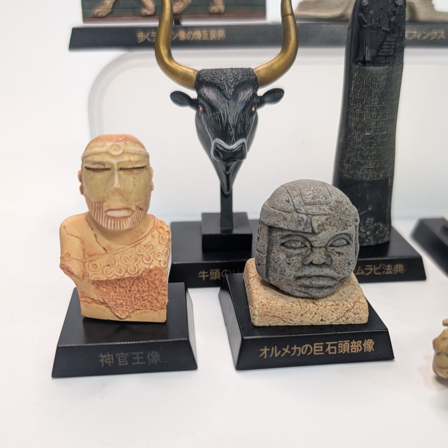 コレクト倶楽部　古代文明編II 8点セット　フィギュアほとんどが未開封+おまけ コレクト倶楽部 古代文明 希少 レア UHA味覚糖 海洋堂 フィギュア 食玩