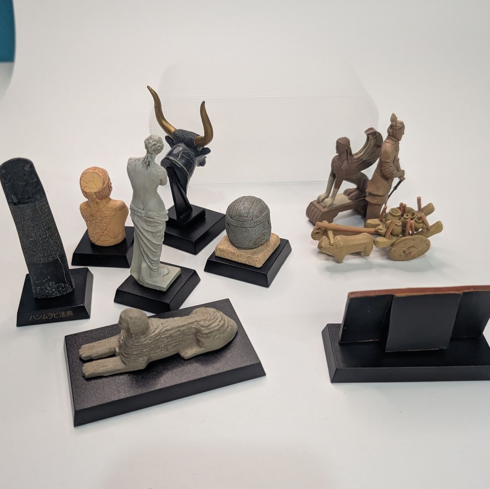 Yahoo!オークション 8点セット　フィギュアほとんどが未開封+おまけ コレクト倶楽部　古代文明編II - 古代文明編」の落札相場・落札価格 「コレクト倶楽部 その他