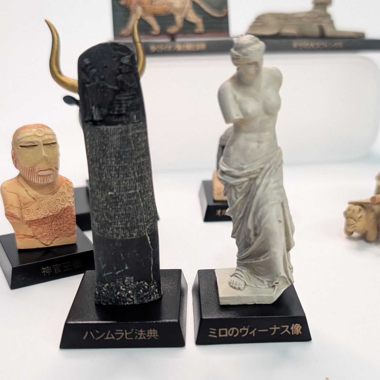 コレクト倶楽部　古代文明編II 8点セット　フィギュアほとんどが未開封+おまけ 1 000名限定当選品&未開封83種大量『コレクト倶楽部』古代文明編-七