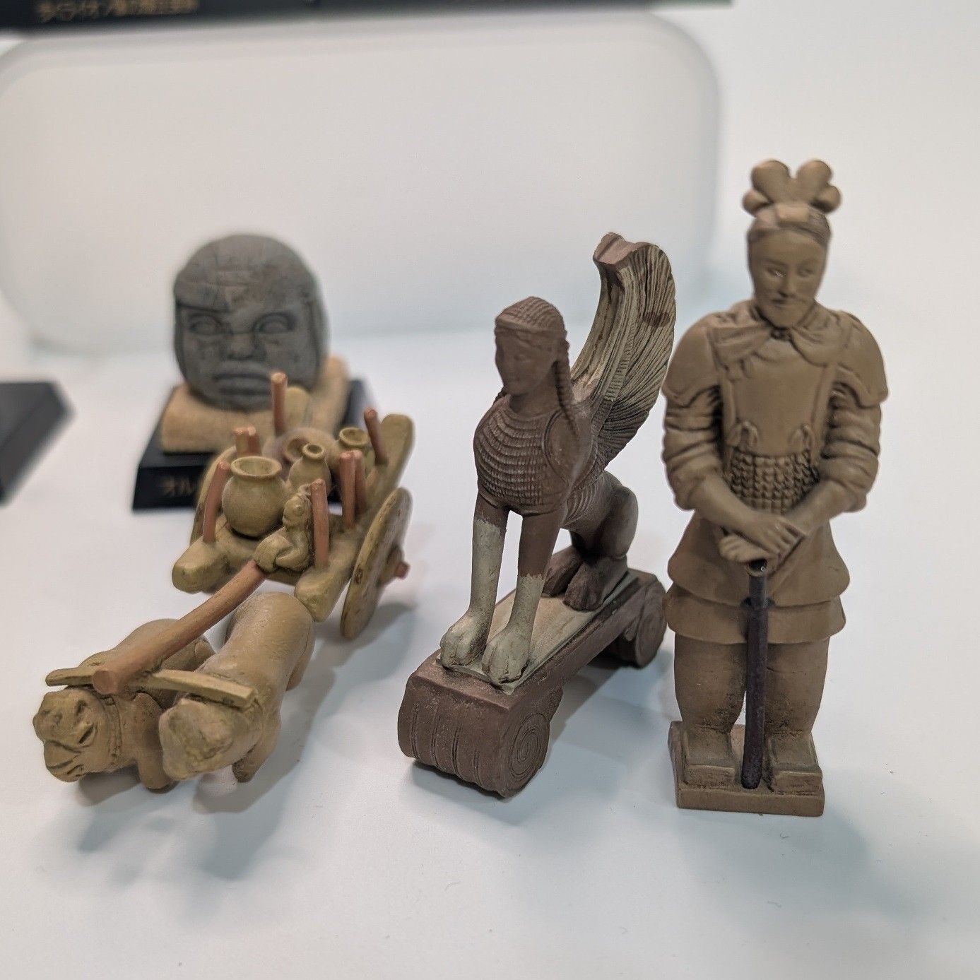 コレクト倶楽部　古代文明編II 8点セット　フィギュアほとんどが未開封+おまけ 1 000名限定当選品&未開封83種大量『コレクト倶楽部』古代文明編-七
