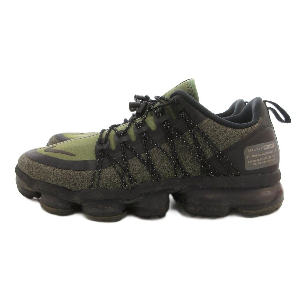 ナイキ NIKE AIR VAPORMAX RUN UTILITY スニーカー シューズ 25.5cm オリーブ AQ8810-201 UO GY44
