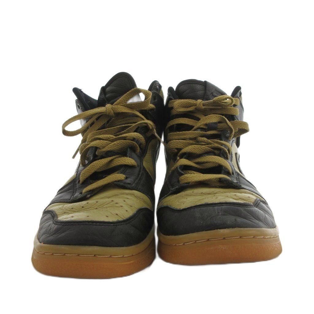 ナイキ NIKE DUNK HIGH BY YOU ダンク スニーカー シューズ ハイカット 27cm カーキ ブラック DV2273-900 UO GY11
