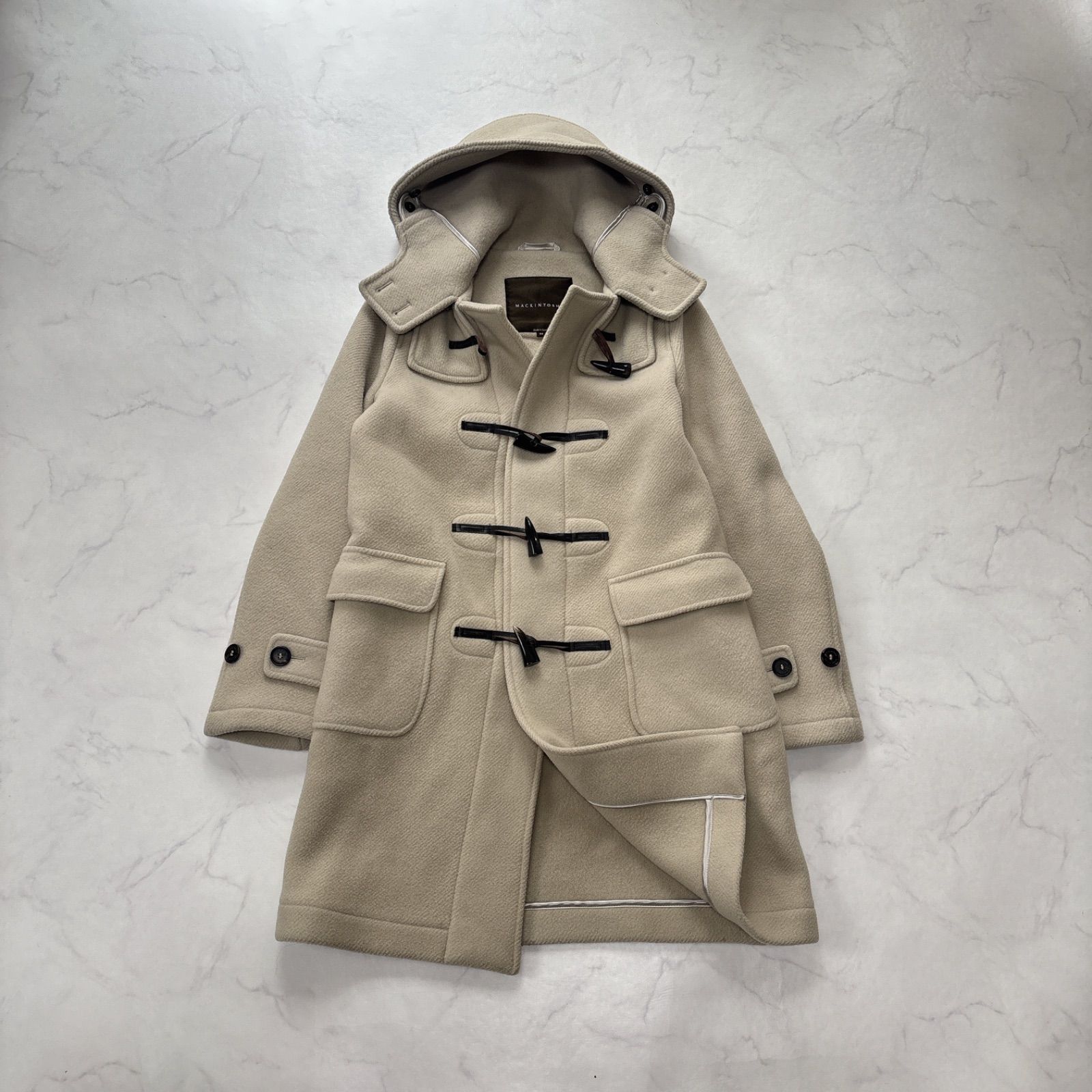 英国製 人気 MACKINTOSH スコットランド ウール ダッフルコート 34