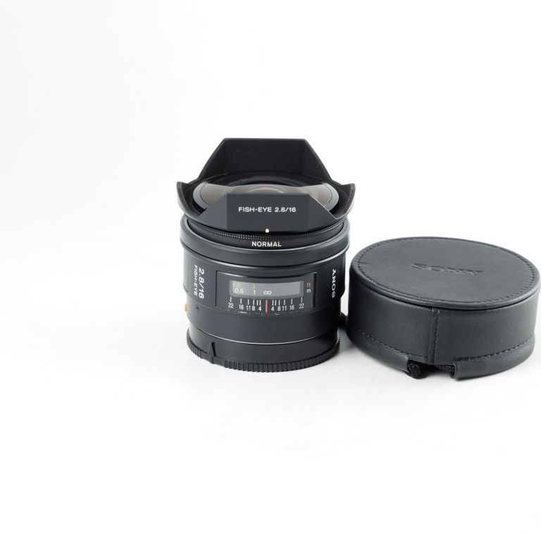SONY ソニー 16mm F2.8 Fisheye SAL16F28 広角単焦点 魚眼レンズ