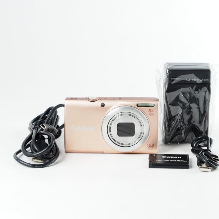 Canon デジタルカメラ PowerShot A4000IS ピンク 1600万画素 光学8倍ズーム PSA4000IS PK 13886