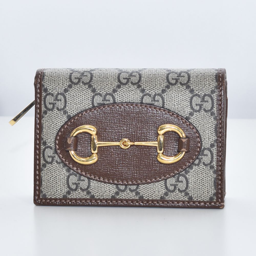GUCCI 財布 2つ折り財布 GG ホースビット 39387