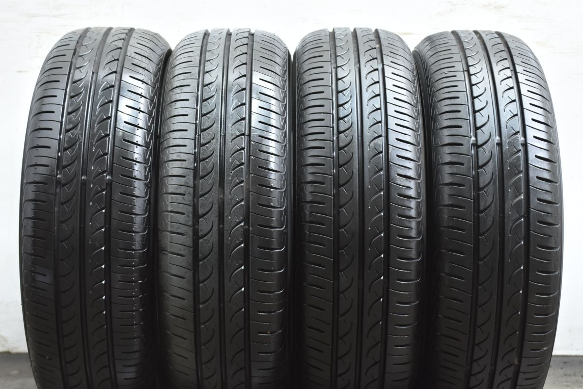 製 超バリ溝 ヨコハマ ブルーアース 185 65 R 15 4本セット 交換用に アクア シエンタ カローラフィールダー フィット フリード