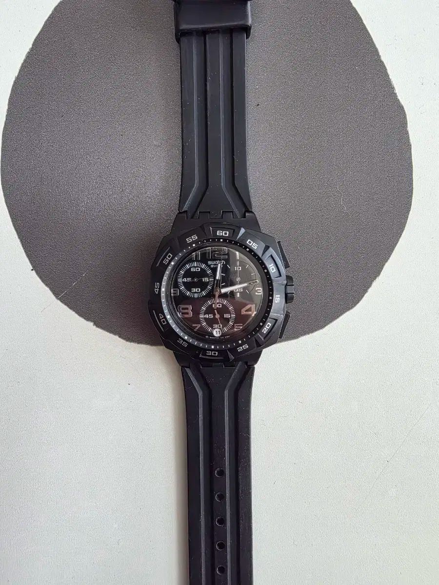 スウォッチ クロノ ブラック ヴィンテージ 時計
