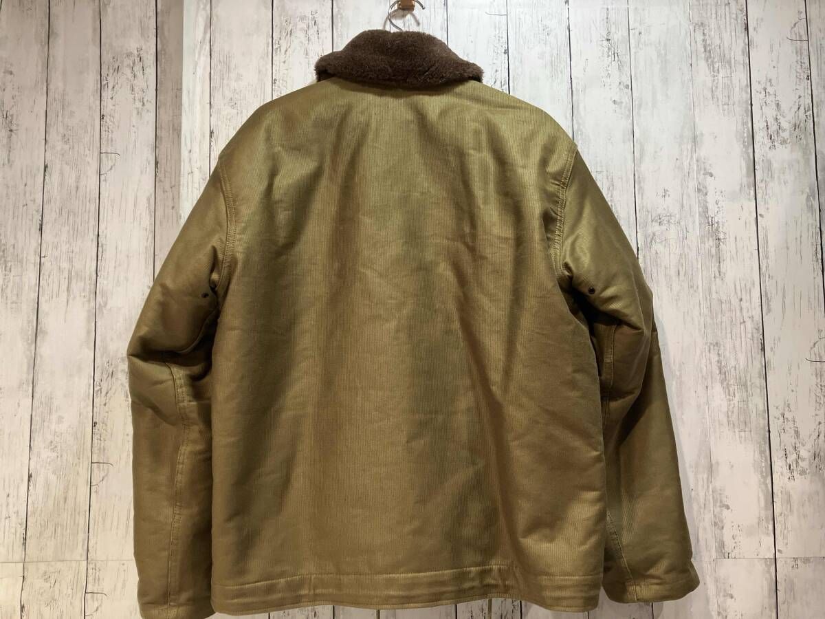 WAIPER ワイパー 米軍 U.S.NAVY N-1 DECK JACKET 24WP119 デッキジャケット カーキ オリーブ 44