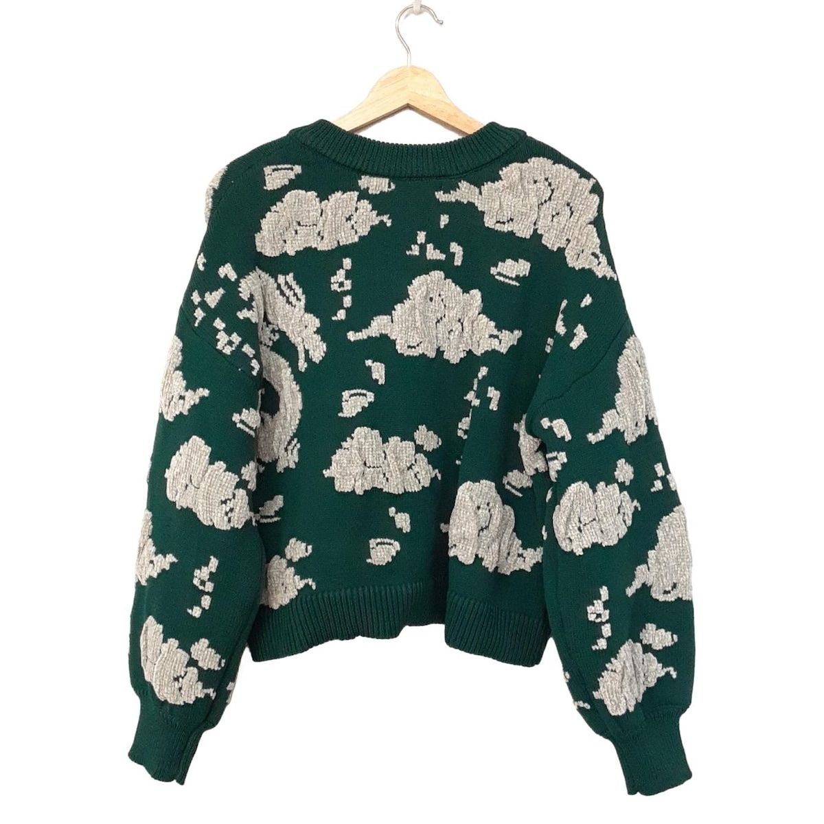 VIVIENNE TAM ヴィヴィアンタム　カーディガン　羽織り 中古・古着通販】VIVIENNE TAM (ヴィヴィアンタム) 超軽量編柄