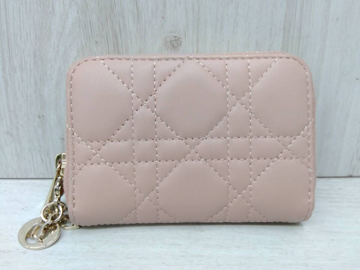 ディオール Christian Dior レディディオール 43-MA-1212 コインケース 財布 ピンク