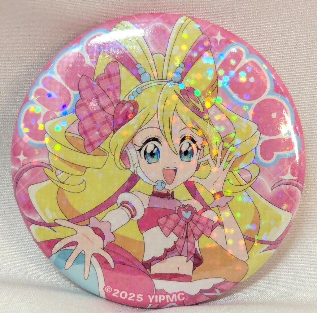 東映アニメーション 「Cafe Fan Base」 ホログラム缶バッジ 映画キミと