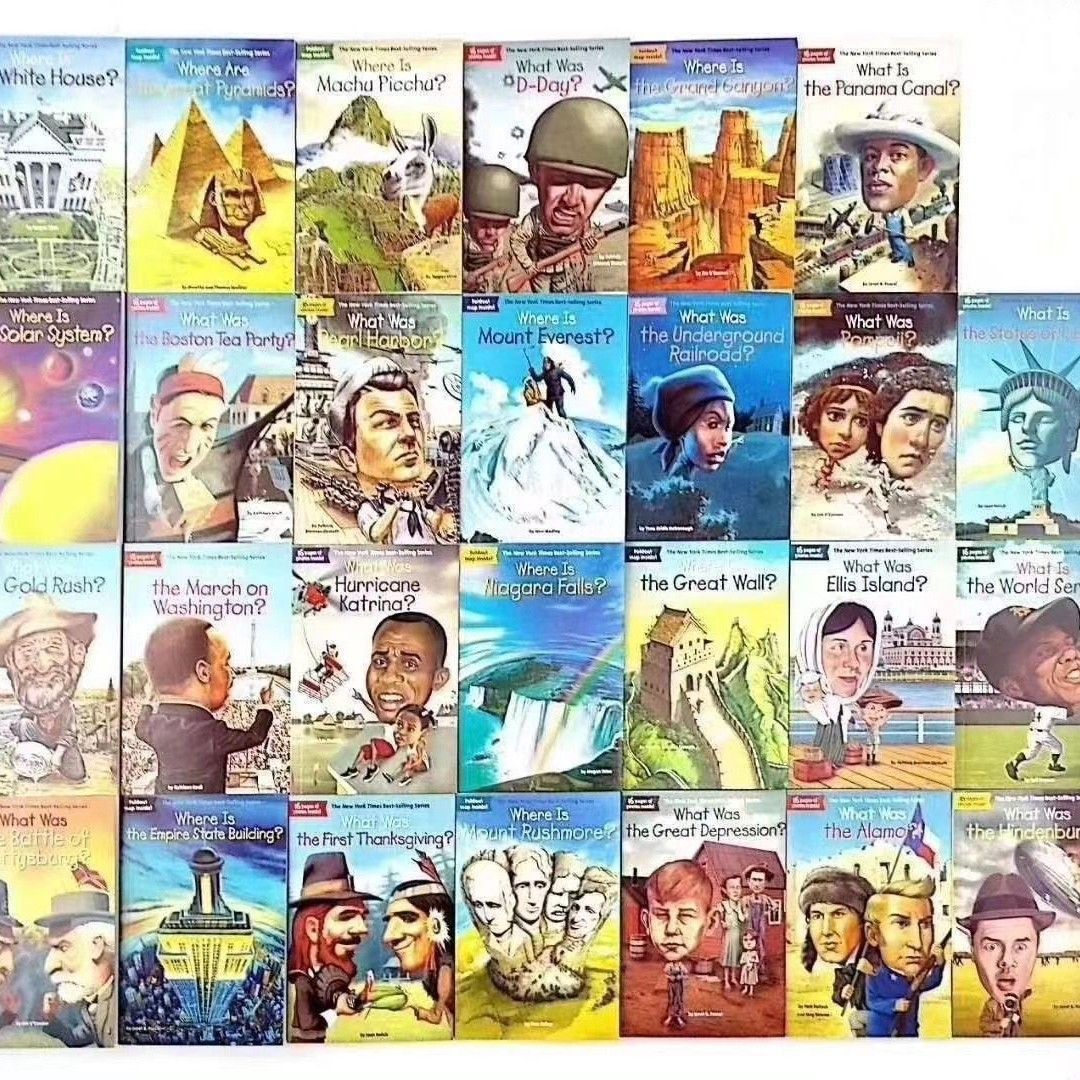 新品 What WasIs Where Is 27册 英語 洋書 sh49 - メルカリ