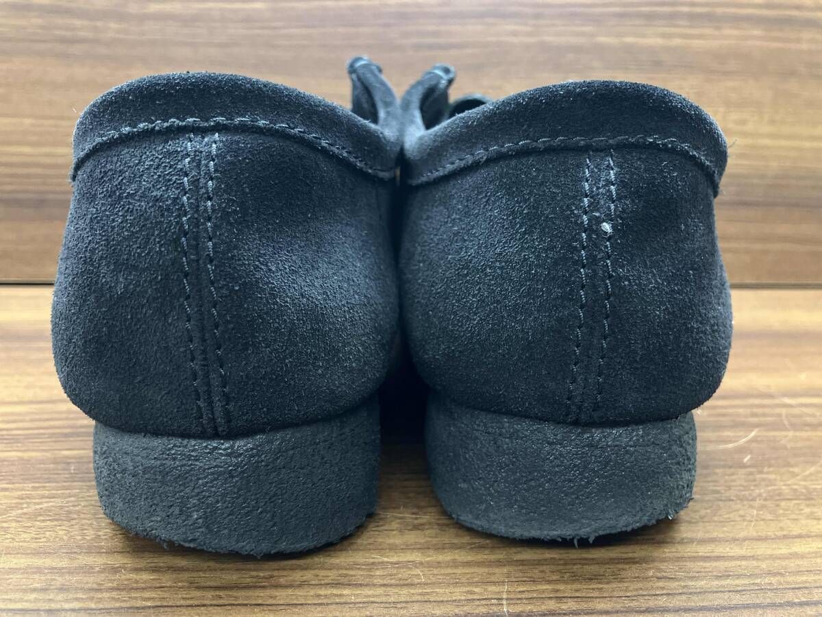  Clarks クラークス ワラビーブーツ デザートブーツ 黒 ブラック 26 5 cm その他 ブーツ 革靴