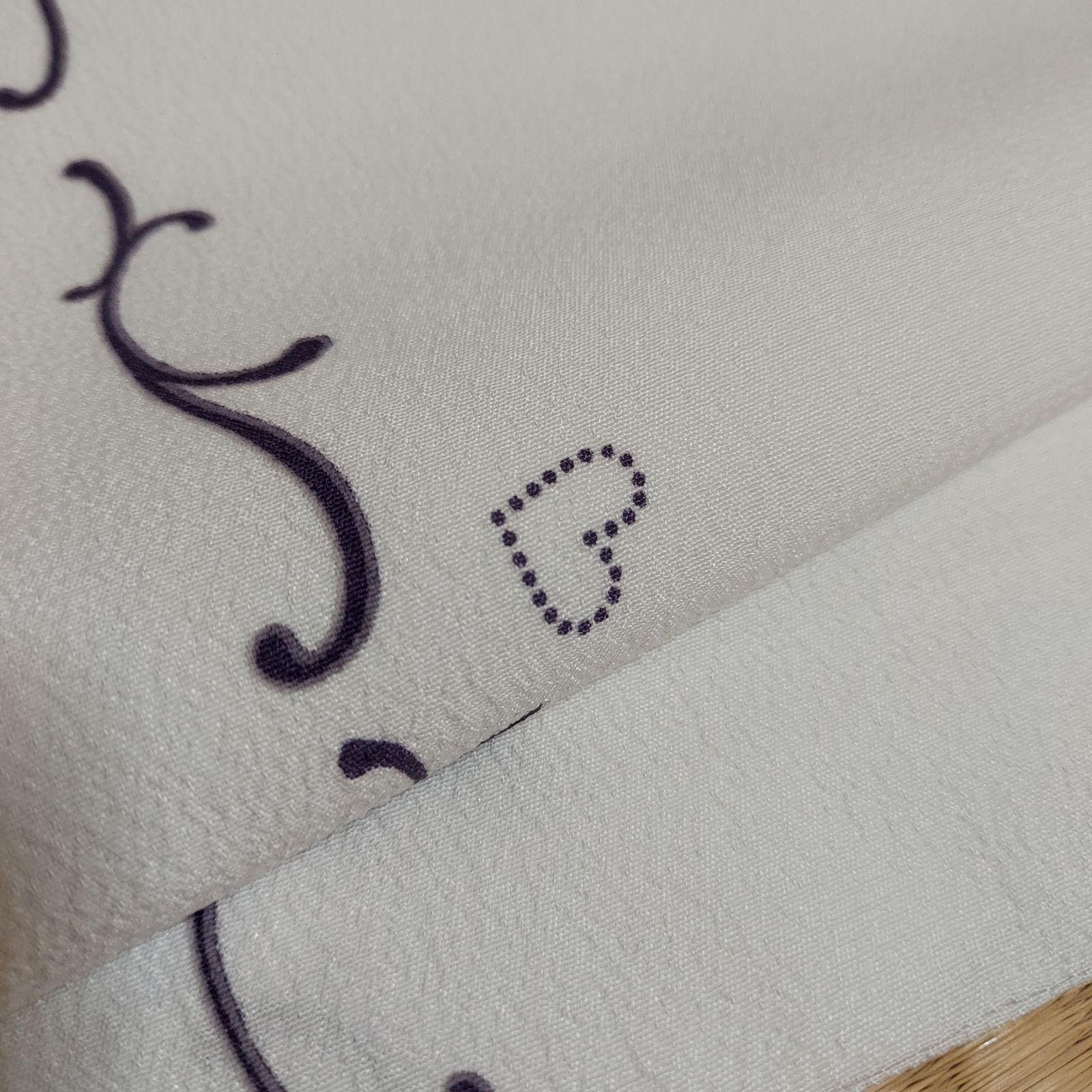 ポリエス in style 小紋着物 袷 広衿 SEIKO MATSUDA 洗える着物 トールサイズ 裄68 5 cm 丈166