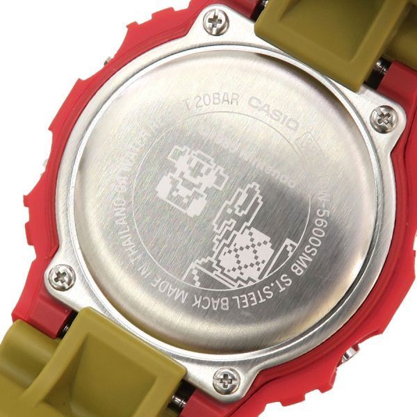 カシオ Gショック/スーパーマリオブラザーズ DW-5600SMB-4JR【Aランク