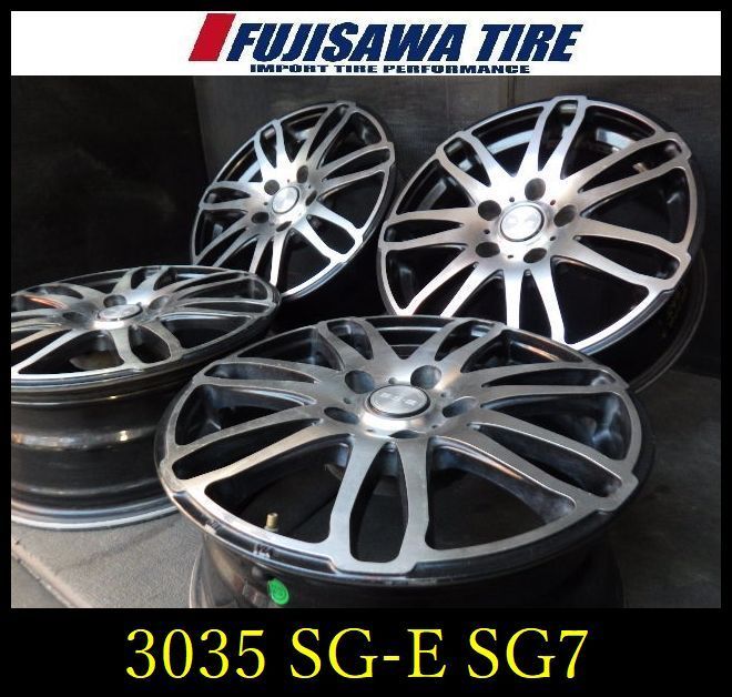 3035 B SG E 7 ホイール 16 x 6 5 J 5穴 PCD 114 3 38 4本