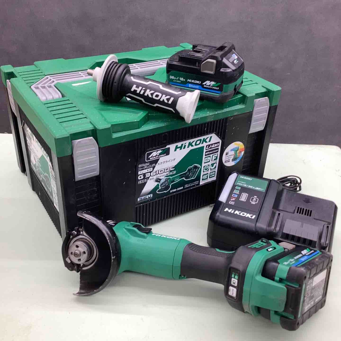 ハイコーキ HIKOKI 旧 日立工機 100mmコードレスディスクグラインダ G3610DC 2XPZ 越谷店