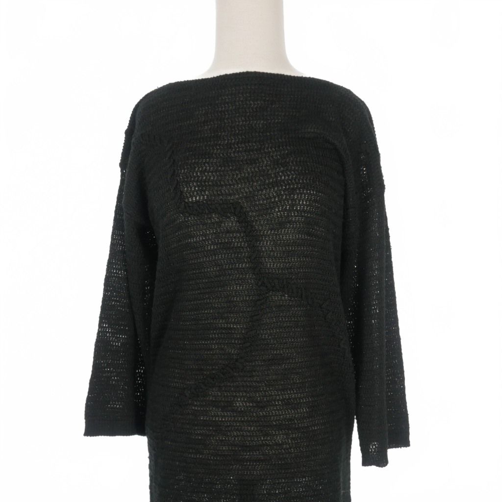 ニットロングワンピース