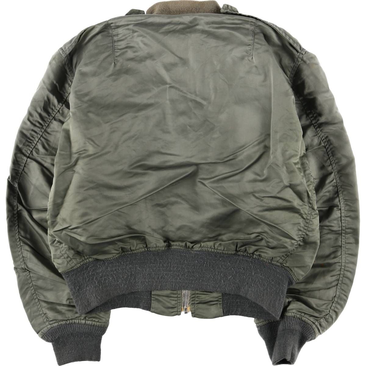 古着 民間品 アルファ ALPHA L-2Bタイプ ミリタリー フライトジャケット メンズM相当 eaa595425