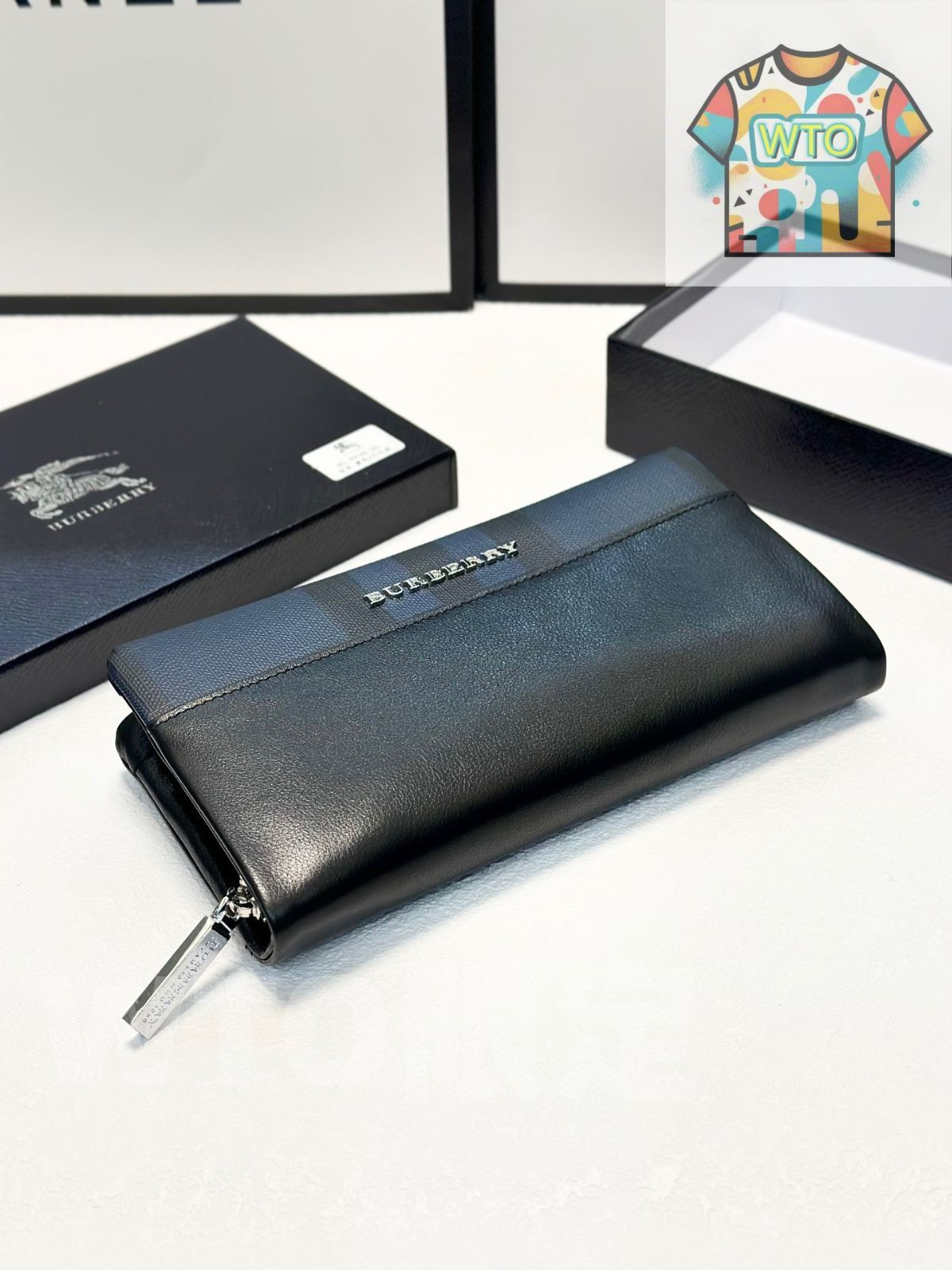 バーバリーの メンズハンドバッグ財布 財布 銀行カードバッグ 脇バッグ