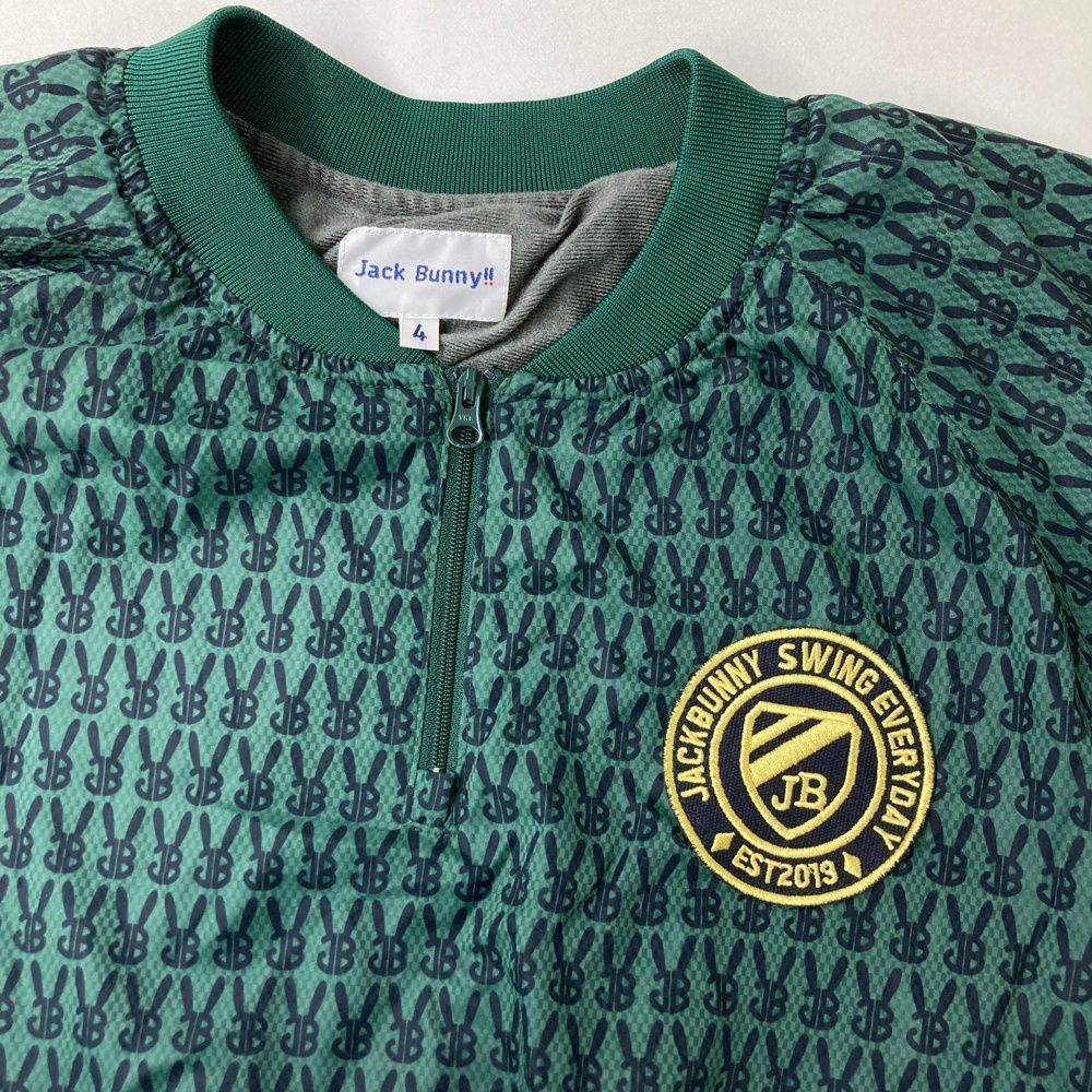 サイズ：4 JACK BUNNY ジャックバニー ハーフジップ長袖ブルゾン 裏