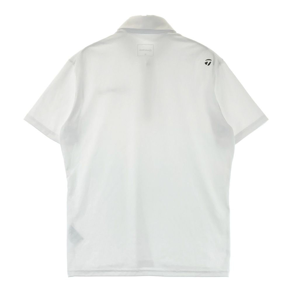 サイズ：M TAYLOR MADE テーラーメイド 半袖ポロシャツ ホワイト系