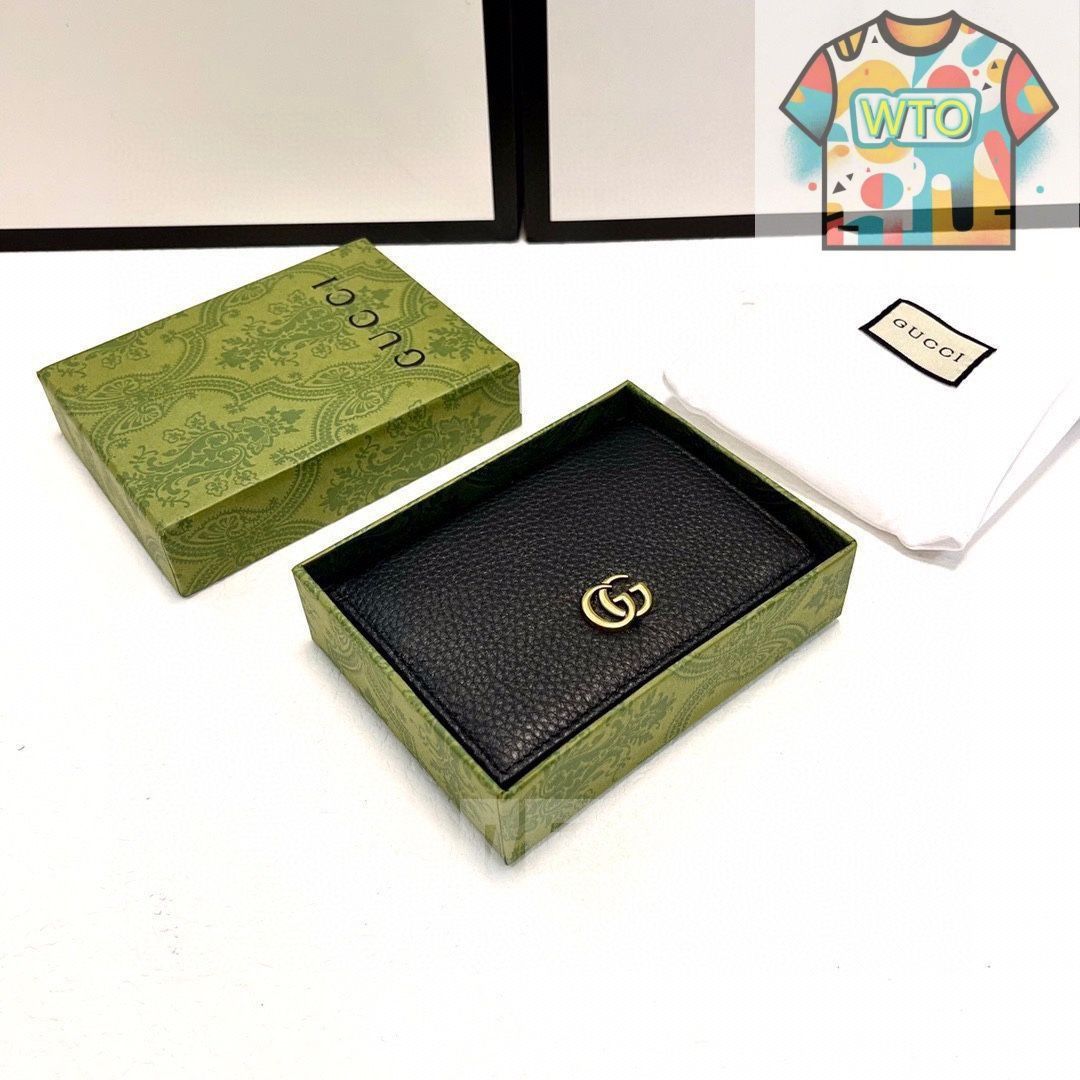 Gucciグッチ ウォレット クレジットカードスロットに紙幣と手形を収納 両用カードバッグウォレット