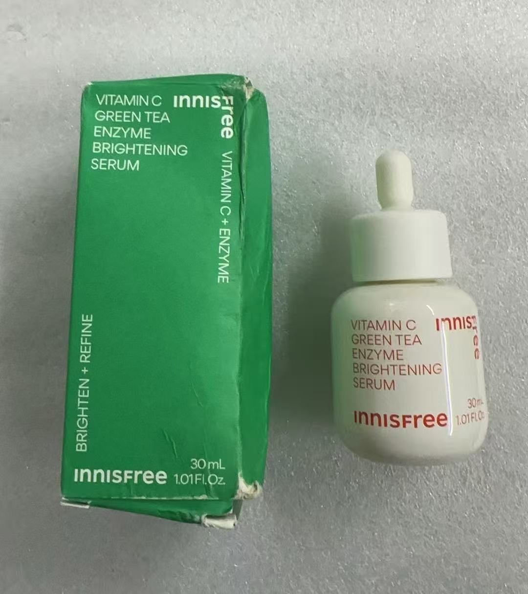 イニスフリー】ビタCグリーンティーエンザイムブライトセラム 30ml