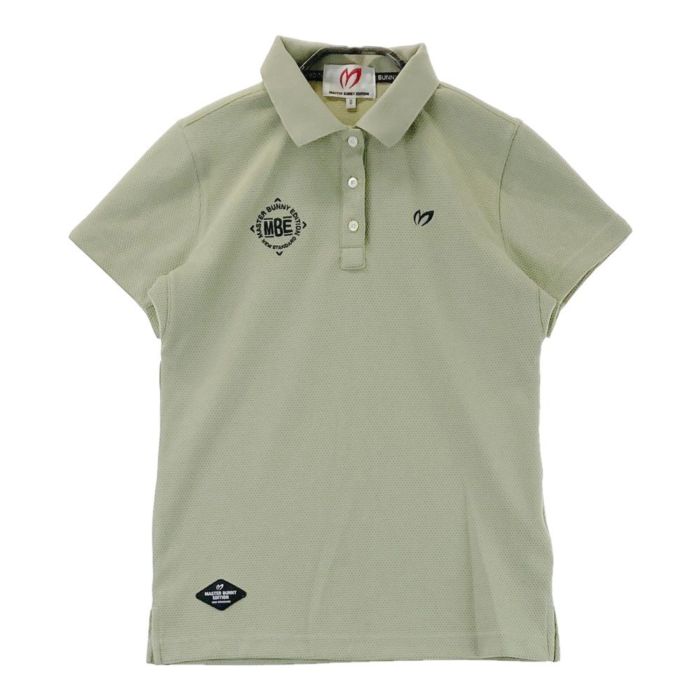 サイズ 0 MASTER BUNNY EDITION マスターバニーエディション モデル 半袖ポロシャツ カーキ系 240101558297 ゴルフウェア メンズ ストスト