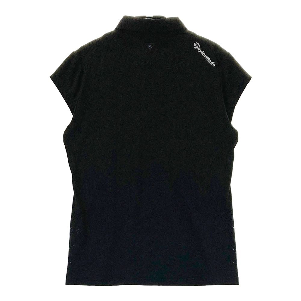 サイズ：M TAYLOR MADE テーラーメイド 半袖ポロシャツ ブラック系