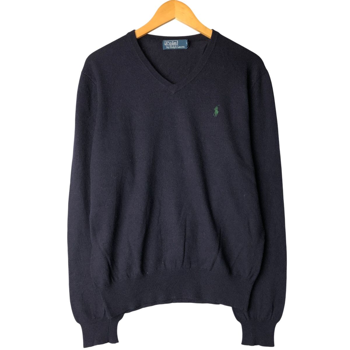 古着 ラルフローレン Ralph Lauren POLO by Ralph Lauren Vネック 