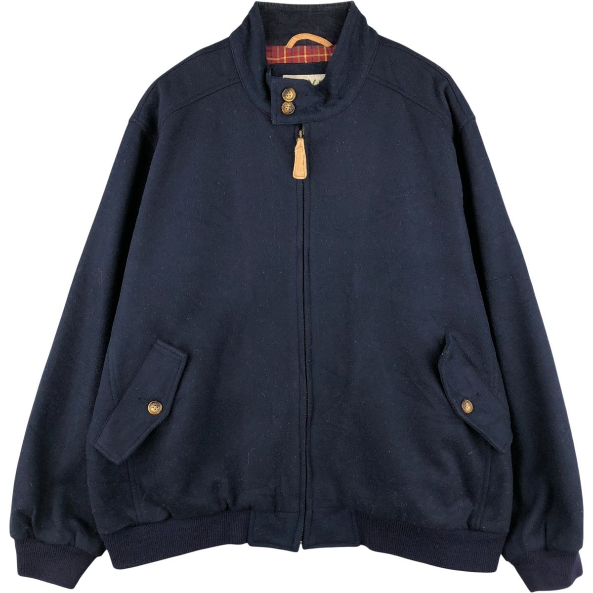 古着 オービス ORVIS ウールスポーツジャケット ハリントンジャケット メンズXL相当 eaa593972