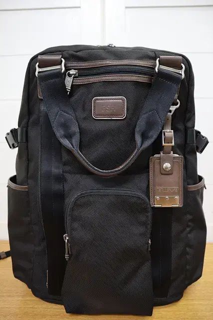 TUMI トゥミ バックパック メンズ バッグ イニシャルo 状態良し良し