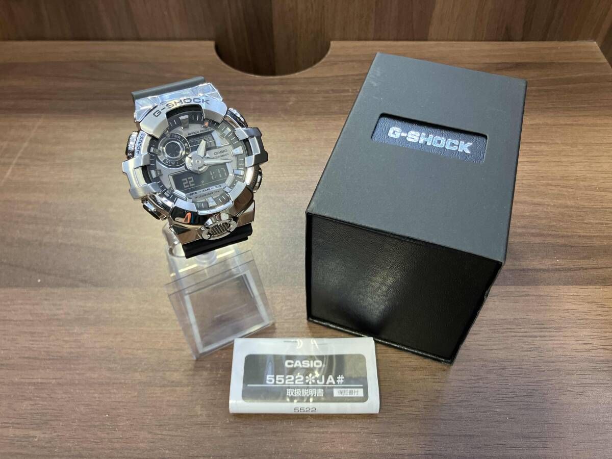 CASIO G‐SHOCK カシオ ジーショック GM 700 腕時計 ショックレジスト 樹脂バンド タフネスウォッチ デジタルアナログコンビ