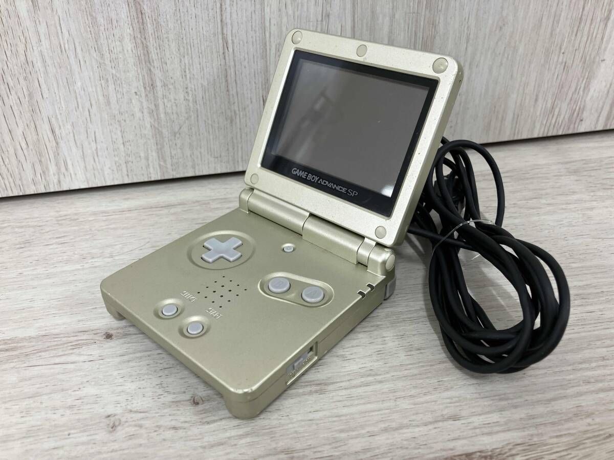 動作 済み Nintendo ゲームボーイアドバイスSP スターライトゴールド 本体