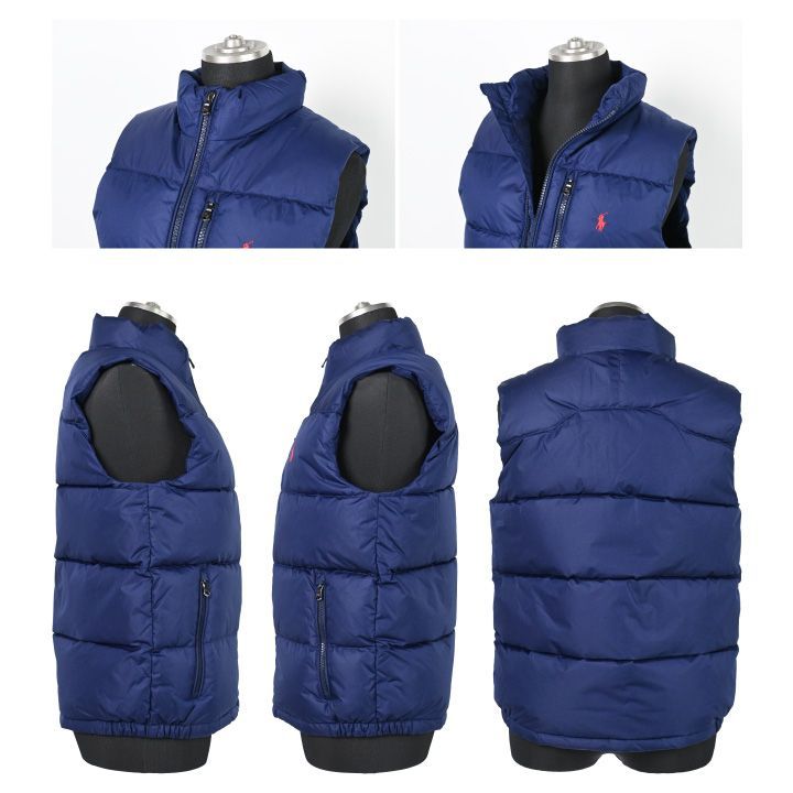 ポロ ラルフローレン ダウンベスト キッズサイズですが大人用として普及しているモデルです POLO RALPH LAUREN El レディース クラシック シンプル アメカジ ギフト プレゼント