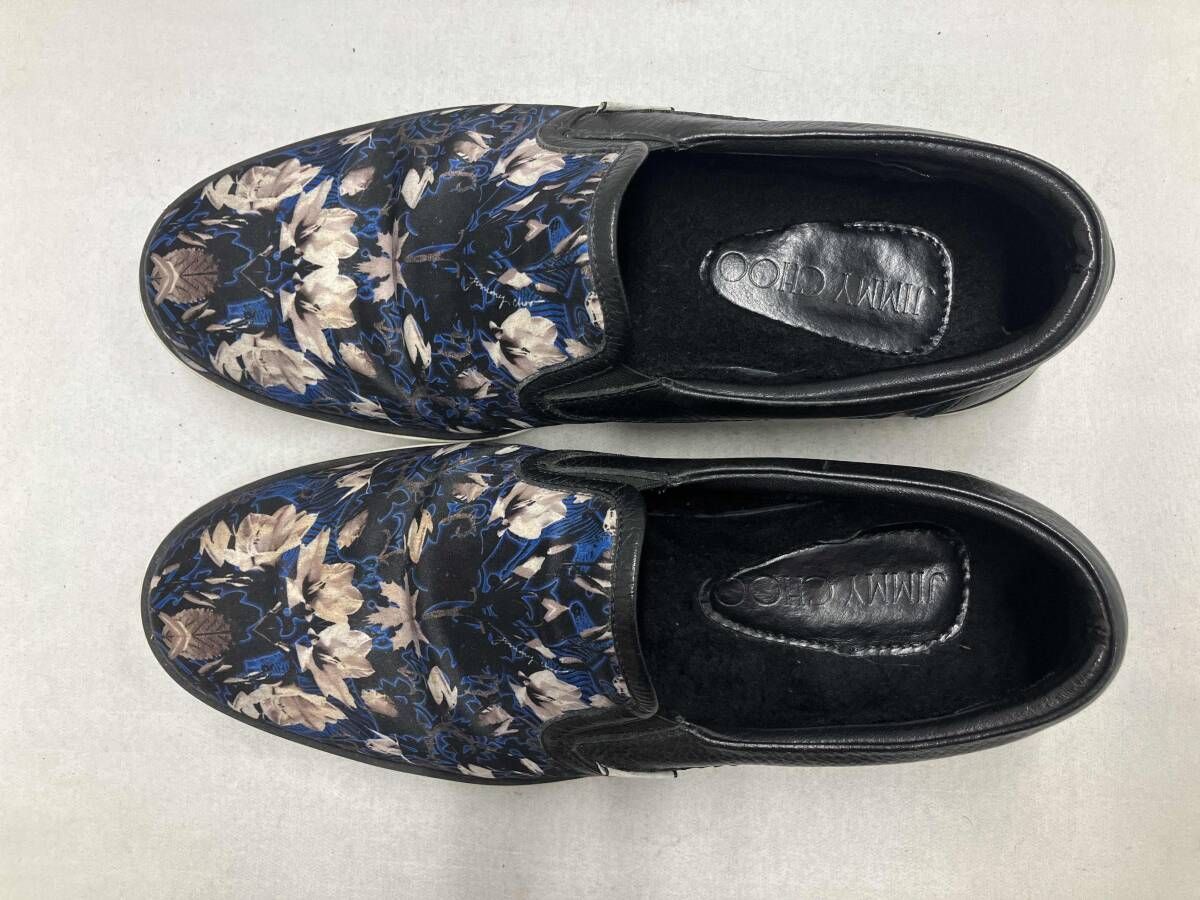 JIMMY CHOO ジミー チュウ スリッポン 花柄 サイズ約26 cm