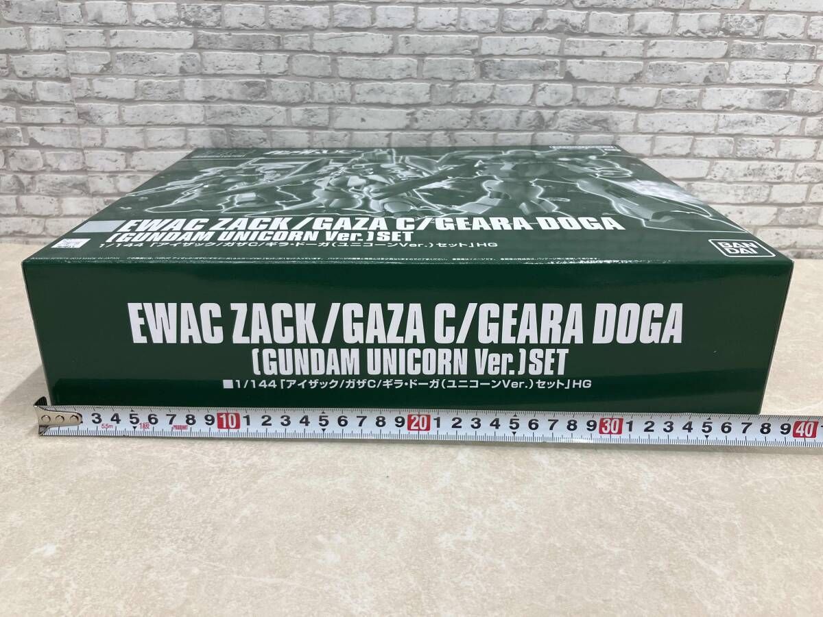 未組立品 プラモデル バンダイ 1 144 アイザック ガザC ギラ ドーガ ユニコーンVer セット HGUC 機動戦士ガンダムUC プレバン