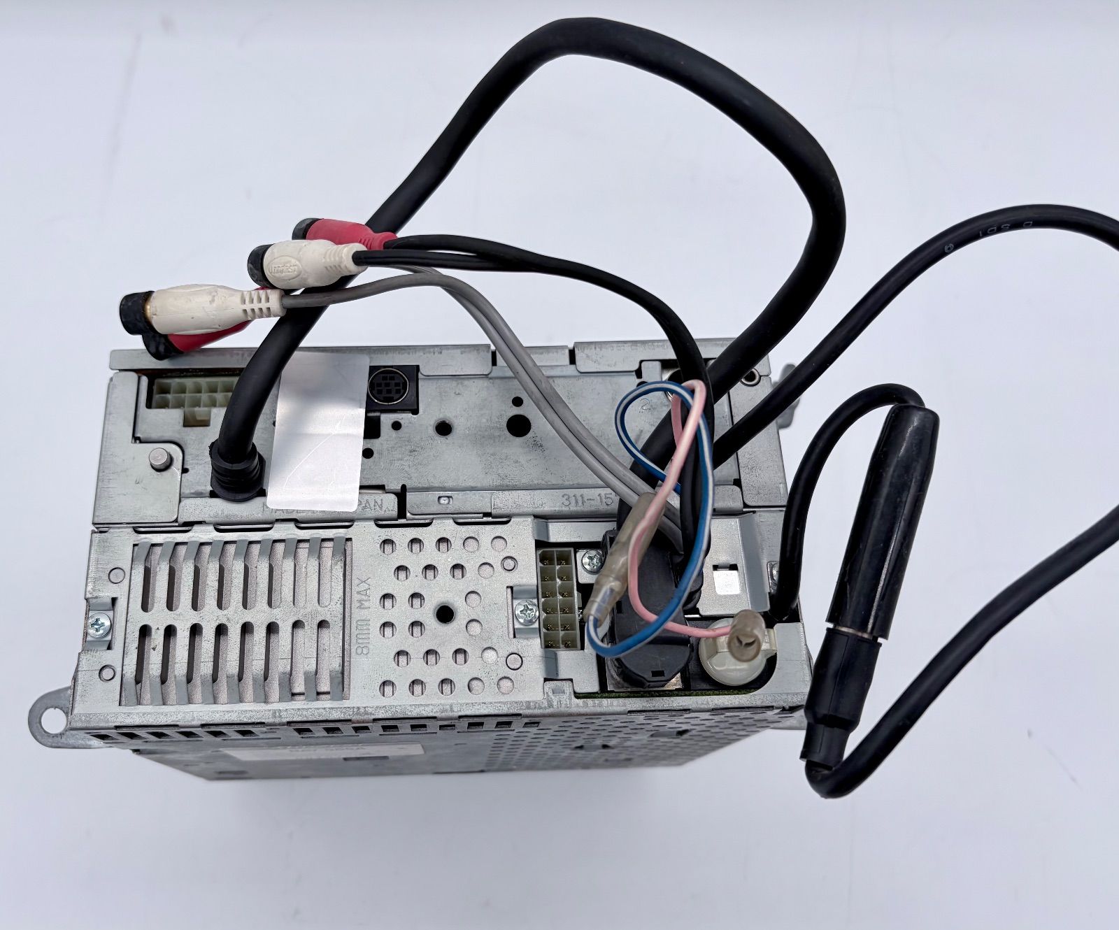 ジャンク】ADDZEST VAS-460 BAY-565A 車載カセットデッキ 通電・動作