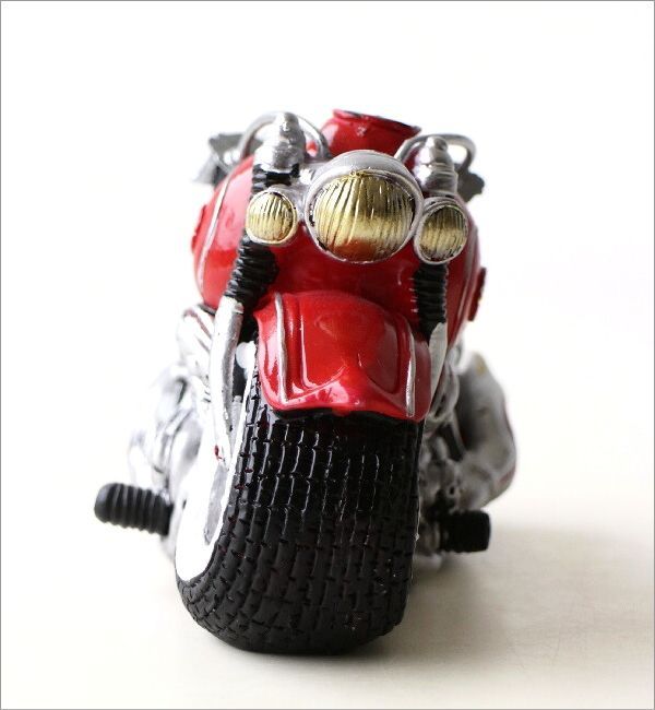 貯金箱 バイク 置物 オブジェ おしゃれ かわいい 500円玉 バンバンカー