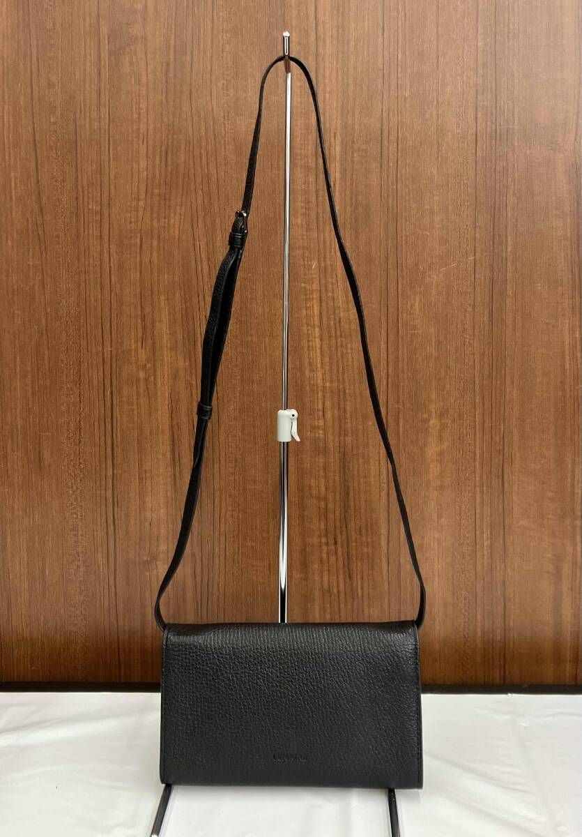 LEMAIRE ルメール 2025 AW ENVELOPPE CONTINENTAL WALLET 長財布 ショルダーバッグ ブラック 財布 バッグ ポーチ