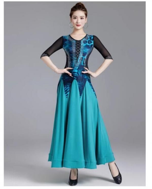 way 社交ダンスドレス