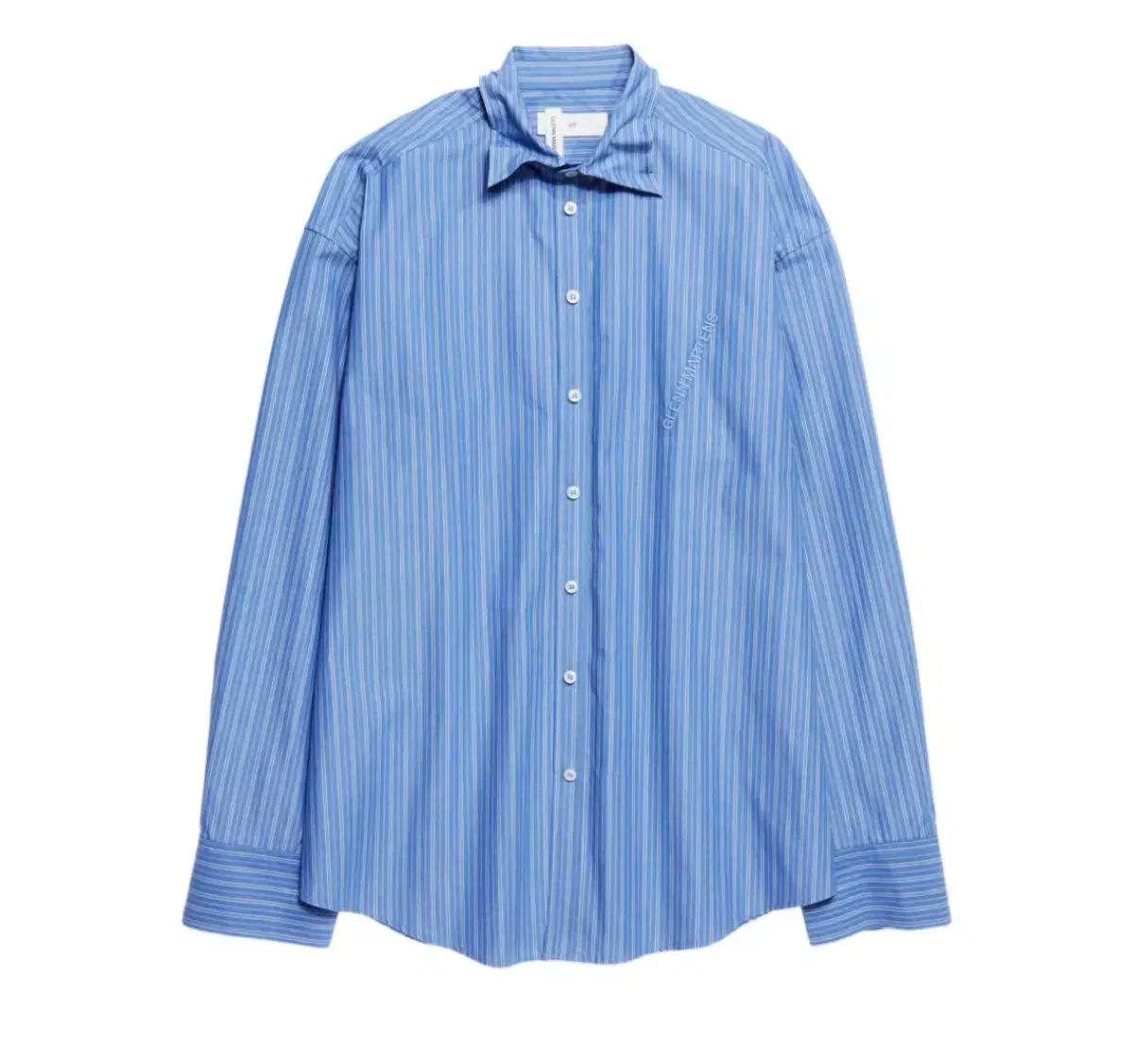 H-M グレンマーティンス ストライプシャツ XL