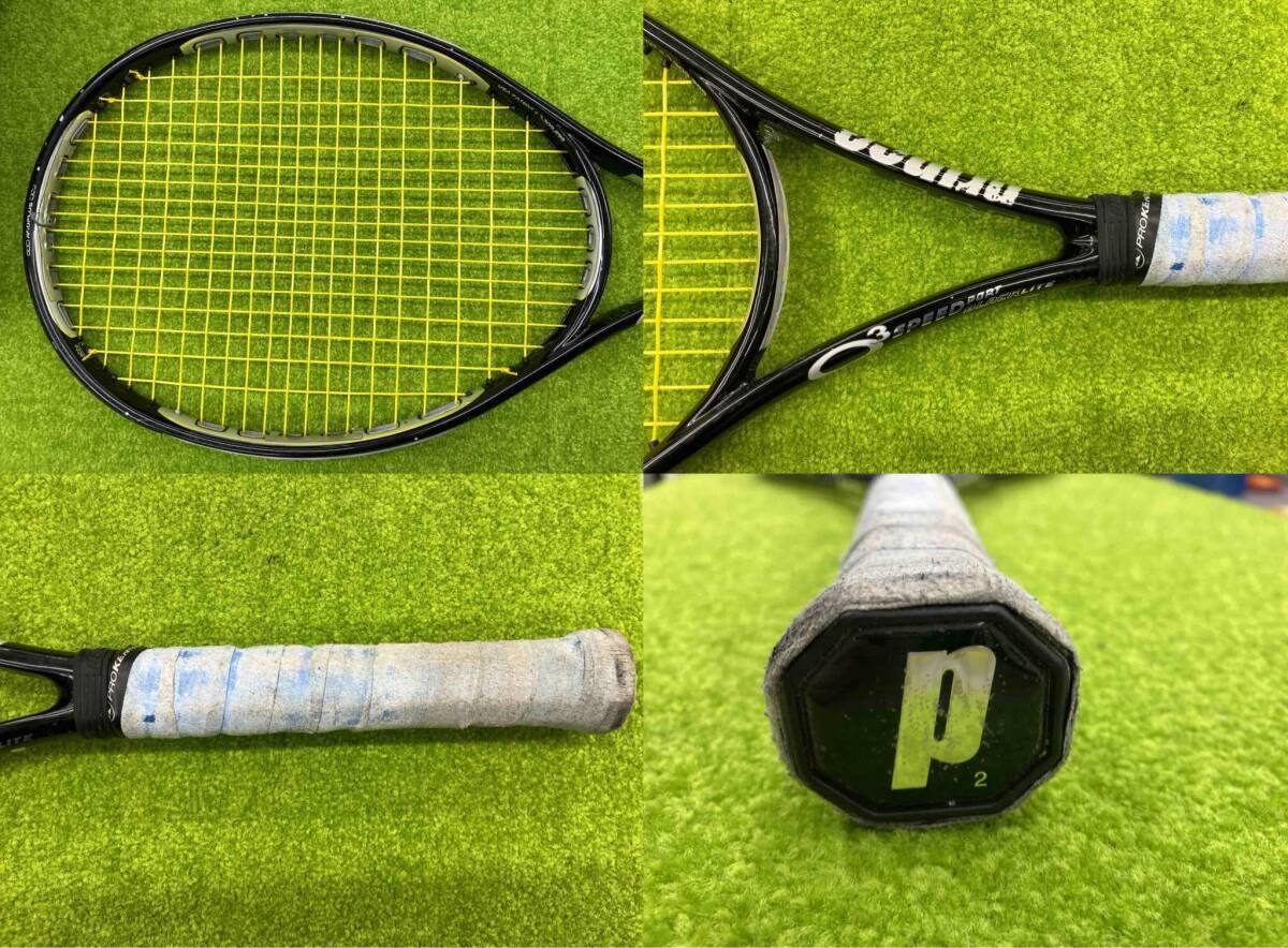 テニス prince/プリンス 03 SPEED PORT BLACK テニスラケット グリップ