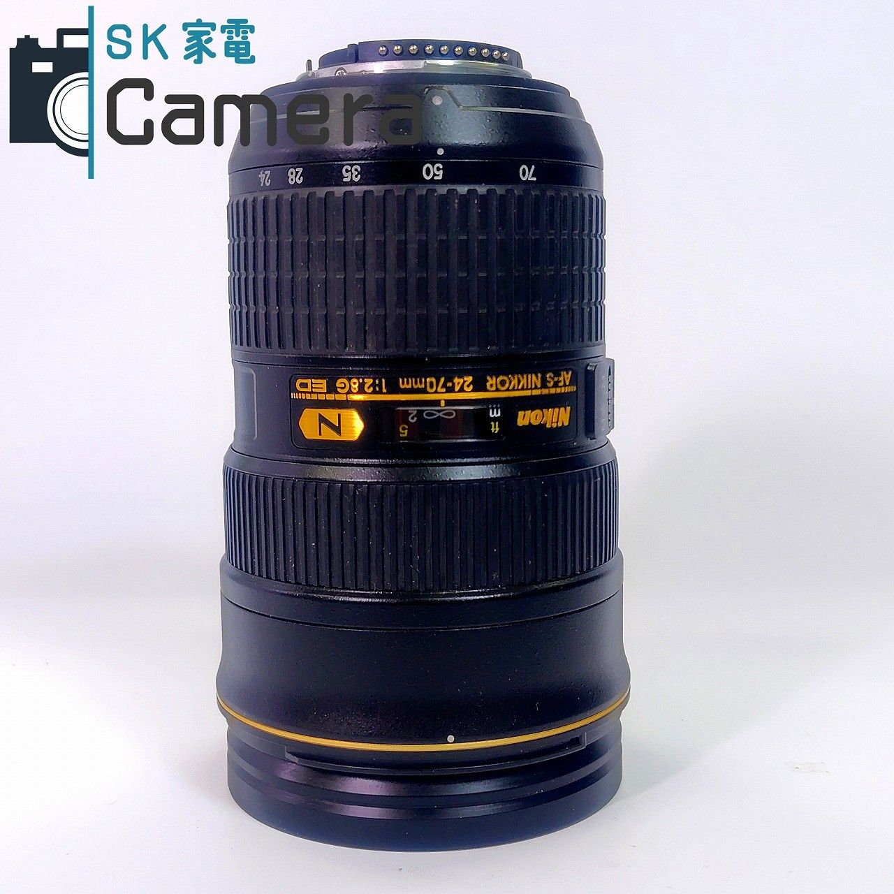  Nikon N AF S NIKKOR 24 70ｍｍ F 2 8 G ED HB 40 フード フィルター 付 外観 良 ニコン レンズ(ズーム) カメラ