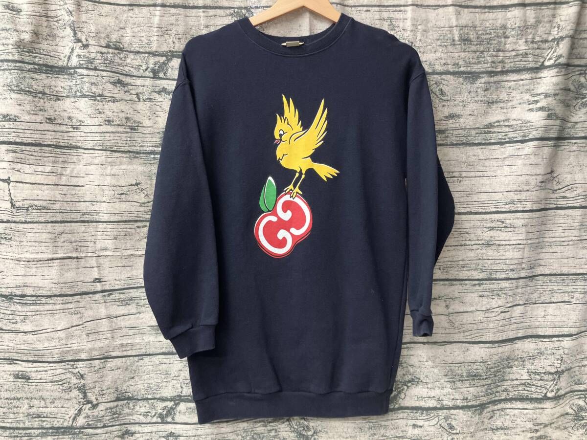 げ GUCCI グッチ スウェット 140cm 647874 XJC9U NVY キッズ服