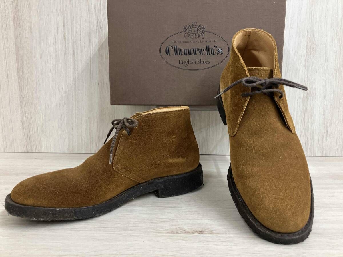 Church’s 75 F 81 ワラビーブーツ デザートブーツ ブラウン